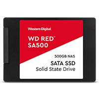 UNIDAD DE ESTADO SOLIDO SSD INTERNO WD RED SA500 500GB 2.5 SATA3 6GB/ S LECT.560MBS ESCRIT 530MBS 7MM NAS WDS500G1R0A - TiendaClic.mx