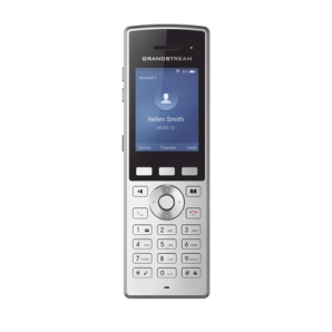  Teléfono WiFi portátil empresarial con 2 lineas y cuentas SIP,  Bluetooth y botón Push-to-talk - TiendaClic.mx