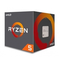 AMD CPU RYZEN 5 2600 S-AM4 65W 3.4GHZ TURBO 3.9GHZ 6 NUCLEOS/  VENTILADOR AMD WRAITH STEALT SIN LED /  SIN GRAFICOS   - TiendaClic.mx