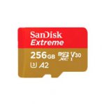 MEMORIA SANDISK MICRO SDXC 256GB EXTREME 190MB/S 4K CLASE 10 A2 V30 C/ADAPTADOR SDSQXAV-256G-GN6MA - TiendaClic.mx
