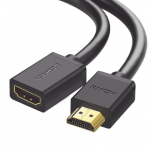 Cable extensor HDMI de 0.5M / 4K@60Hz / 3D / HDR /  Macho a Hembra /  Núcleo de cobre estañado / Transmisión estable. - TiendaClic.mx