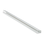 Canaleta LD10 de PVC rígido, con cinta adhesiva para instalación sin herramientas, de 38.4 x 24 x 1828.8 mm, Color Blanco - TiendaClic.mx