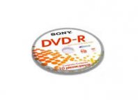 DVD-R SONY 4.7GB 16X CAMPANA - TiendaClic.mx