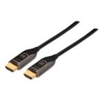CABLE HDMI,MANHATTAN,355445, 2.0 FIBRA OPTICA M-M  50.0M - TiendaClic.mx