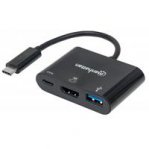 DOCKING USB,MANHATTAN,152037,-C  3 PTOS, HDMI, USB-C PD/USBV3.2A - TiendaClic.mx