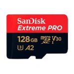 MEMORIA SANDISK MICRO SDXC 128GB EXTREME PRO 200MB/S 4K CLASE 10 A2 V30 C/ADAPTADOR SDSQXCD-128G-GN6MA - TiendaClic.mx