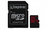 KINGSTON 32GB MICRO SD XC CANVA REACT CL10 U3 V30 A1 100MB/S C/A - TiendaClic.mx
