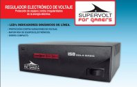 REGULADOR DE VOLTAJE MCA SOLA BASIC MOD SUPER VOLT 120V/1600VA/800v4/C - TiendaClic.mx