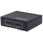 SWITCH HUB HDMI ,MANHATTAN,207553,4K 3D 3 PUERTOS INCLUYE CONTROL  - TiendaClic.mx