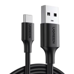 Cable USB-A a USB-C | 2 Metros | Carga y Sincronización de Datos | Carga Rápida 60W | Datos 5 Gbps | QC 3.0/2.0 | FPC | AFC | Protección Integrada | Duradero y Flexible| Caja ABS | Cubierta de TPE | Color Negro | 2 años de Gara - TiendaClic.mx
