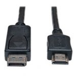 CABLE TRIPP-LITE (P582-025) ADAPTADOR DISPLAYPORT A HDMI (M/M), 1080P, 7.62 M [25 PIES] - TiendaClic.mx