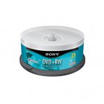 DVD RW SONY 4.7GB CAMPANA C/25 - TiendaClic.mx