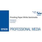 PAPEL PROOFING WHITE SEMIMATTE ROLLO 24" X 100' - TiendaClic.mx