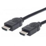 CABLE HDMI,MANHATTAN,323239, 1.4 M-M  5.0M+ETHERNET - TiendaClic.mx