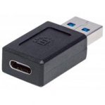 ADAPTADOR USB,MANHATTAN,354714,-C V3.1, AM-CH NEGRO - TiendaClic.mx
