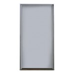 Puerta metálica galvanizada 3' 0" x 7' 0" / Resistente a fuego por 180 min. /Preparación para cerradura cilíndrica y refuerzo para cierra puerta  - TiendaClic.mx