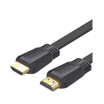 Cable HDMI 2.0 Plano de 1.5 m / 4K@60Hz / HDR / 3D / HEC (Canal Ethernet HDMI) / ARC (Canal de Retorno de Audio / Color Profundo de 48 bits / Audio de 32 canales / HDCP /Audio Dolby True HD 7.1 / 18 Gbps / Estañado y Triple Blindaje / Anti Interfer - TiendaClic.mx