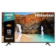 Televisor Hisense A6GR 50" UHD 4K Smart TV Roku Sin Bizel Compatible Google Assistant/Alexa - TiendaClic.mx