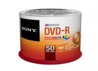 DVD-R SONY 4.7GB IMPRIMIBLE C/50 - TiendaClic.mx