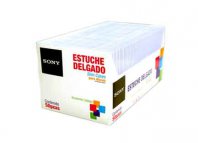 ESTUCHE SONY PLASTICO TRANSPARENTE P/DISCOS - TiendaClic.mx