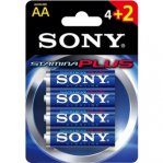 Batería Sony Stamina Plus AM3-B4X2D - Alcalina - 6 / Paquete - TiendaClic.mx