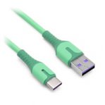 CABLE BROBOTIX CARGA RAPIDA USB-A V3.0 A USB-C REVESTIMIENTO PVC, 1.0M, COLOR VERDE - TiendaClic.mx