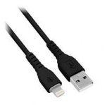 CABLE BROBOTIX CARGA RAPIDA USB-A V3.0 A LIGHTNING COLOR NEGRO - TiendaClic.mx