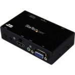 SWITCH CONVERTIDOR 2X1 VGA HDMI A HDMI AUTOMATICO CONMUTADOR - TiendaClic.mx