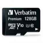 VERBATIM 128GB MICRO SDHC CLASE 10 UHS-1 C/ADAPTADOR - TiendaClic.mx