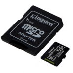 MEMORIA KINGSTON MICRO SD CANVAS SELECT PLUS 512GB UHS-I CLASE 10 C/ADAPTADOR (SDCS2/512GB) - TiendaClic.mx