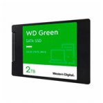 UNIDAD DE ESTADO SOLIDO SSD INTERNO WD GREEN 2TB 2.5 SATA3 6GB/S LECT.545MBS 7MM LAPTOP MINI PC (WDS200T2G0A) - TiendaClic.mx
