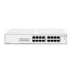 SWITCH HPE ARUBA R8R47A INSTANT ON 1430 CON 16 PUERTOS RJ45 10/100/1000 MBPS NO ADMINISTRABLE - TiendaClic.mx