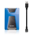 ADATA DD EXTERNO 2TB 2.5 USB 3.1 CONTRAGOLPES AZUL  - TiendaClic.mx