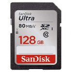 SANDISK MEMORIA 128GB SDXC ULTRA UHS-I CLASE 10 - TiendaClic.mx