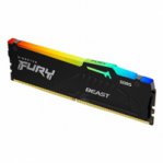 MEMORIA RAM KINGSTON FURYBEAST DDR5 BLACK 16GB 5600MHZ CL40(KF556C40BBA-16) - TiendaClic.mx
