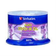 DVD+R DL VERBATIM 8.5GB 8X DOBLE CAPA C/50 PIEZAS - TiendaClic.mx