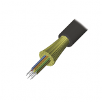 Cable de Fibra Óptica de 12 hilos, Interior/Exterior, Tight Buffer, No Conductiva (Dielectrica), Plenum, Monomodo OS2, 1 Metro - TiendaClic.mx