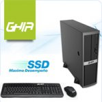 GHIA COMPAGNO SLIM / AMD A8-9600 QUAD CORE 3.1 GHZ / 8GB / SSD 120 GB / SIN OS - TiendaClic.mx