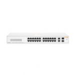 SWITCH HPE ARUBA R8R50A INSTANT ON 1430 CON 24 PUERTOS RJ45 10/100/1000 MBPS NO ADMINISTRABLE - TiendaClic.mx