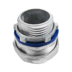 Conector Recto para tubo tipo Liquidtight de 1/2" (13 mm).  - TiendaClic.mx