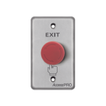 Botón de Paro de Emergencia / Salida de Emergencia en Color Rojo / Tipo enclavado - TiendaClic.mx