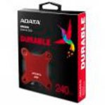 UNIDAD DE ESTADO SOLIDO SSD EXTERNO 480GB ADATA SD600Q PORTATIL USB 3.2 ROJO WINDOWS MAC LINUX ANDROID PS5 XBOX SERIE X S ( ASD600Q-480GU31-CRD9 - TiendaClic.mx