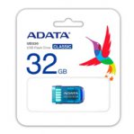 MEMORIA ADATA 32GB USB 2.0 UD230 AZUL - TiendaClic.mx