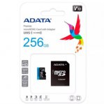 Micro SD Adata Premier V10 F HD Clase 10 A1 256 GB Color Azul - TiendaClic.mx