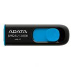 MEMORIA ADATA 128GB USB 3.2 UV128 RETRACTIL NEGRO-AZUL (AUV128-128G-RBE) - TiendaClic.mx