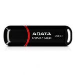 MEMORIA ADATA 64GB USB 3.2 UV150 NEGRO - TiendaClic.mx