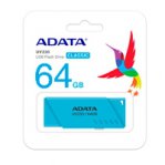 MEMORIA ADATA 64GB USB 2.0 UV230 AZUL - TiendaClic.mx