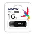 MEMORIA ADATA 16GB USB 2.0 UV240 NEGRO - TiendaClic.mx