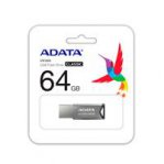 MEMORIA ADATA 64GB USB 2.0 UV250 METALICA (AUV250-64G-RBK) - TiendaClic.mx
