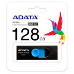 MEMORIA ADATA 128GB USB 3.2 UV320 RETRACTIL NEGRO-AZUL (AUV320-128G-RBKBL) - TiendaClic.mx